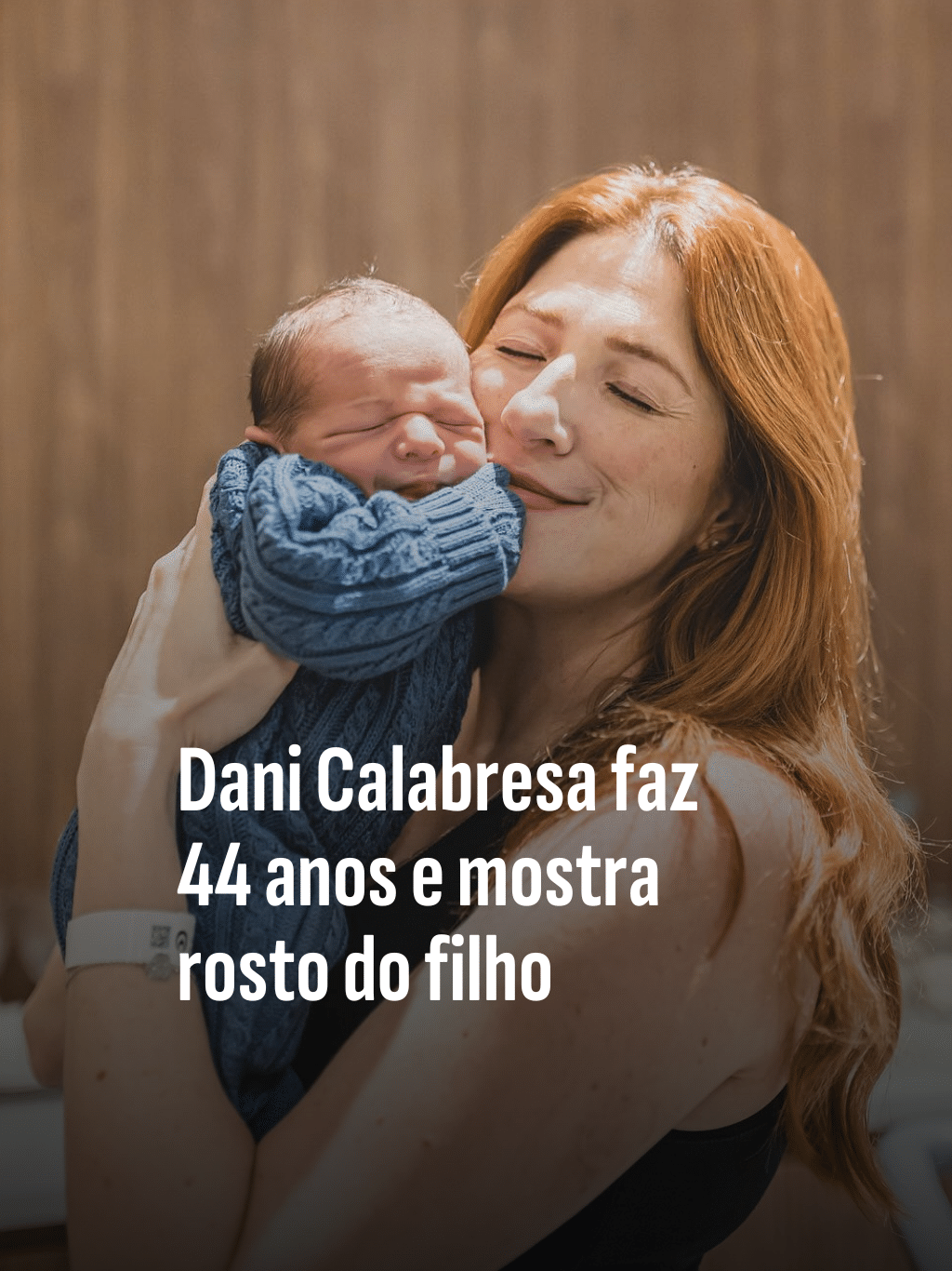 Dani Calabresa faz 44 anos e mostra rosto do filho