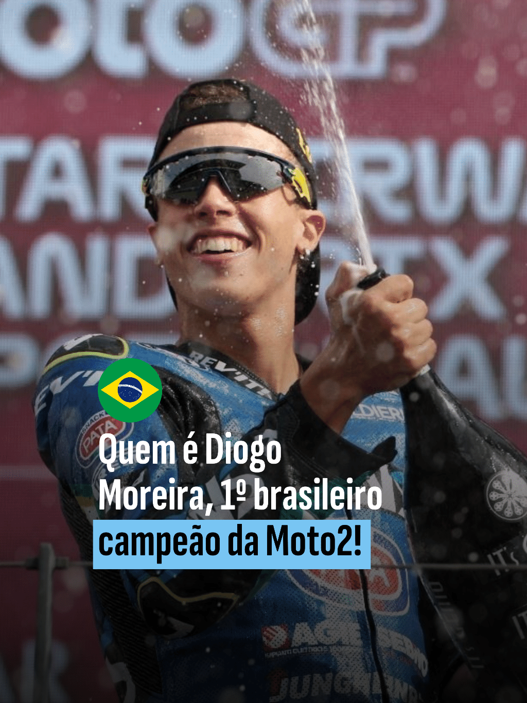 Quem é Diogo Moreira, 1º brasileiro campeão da Moto2