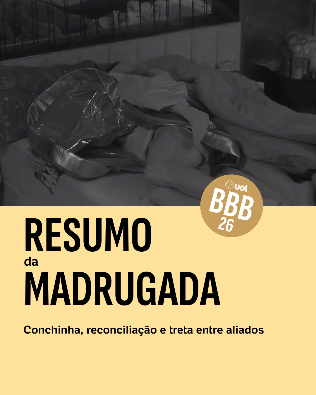 BBB 26: Resumo da madrugada 16/03