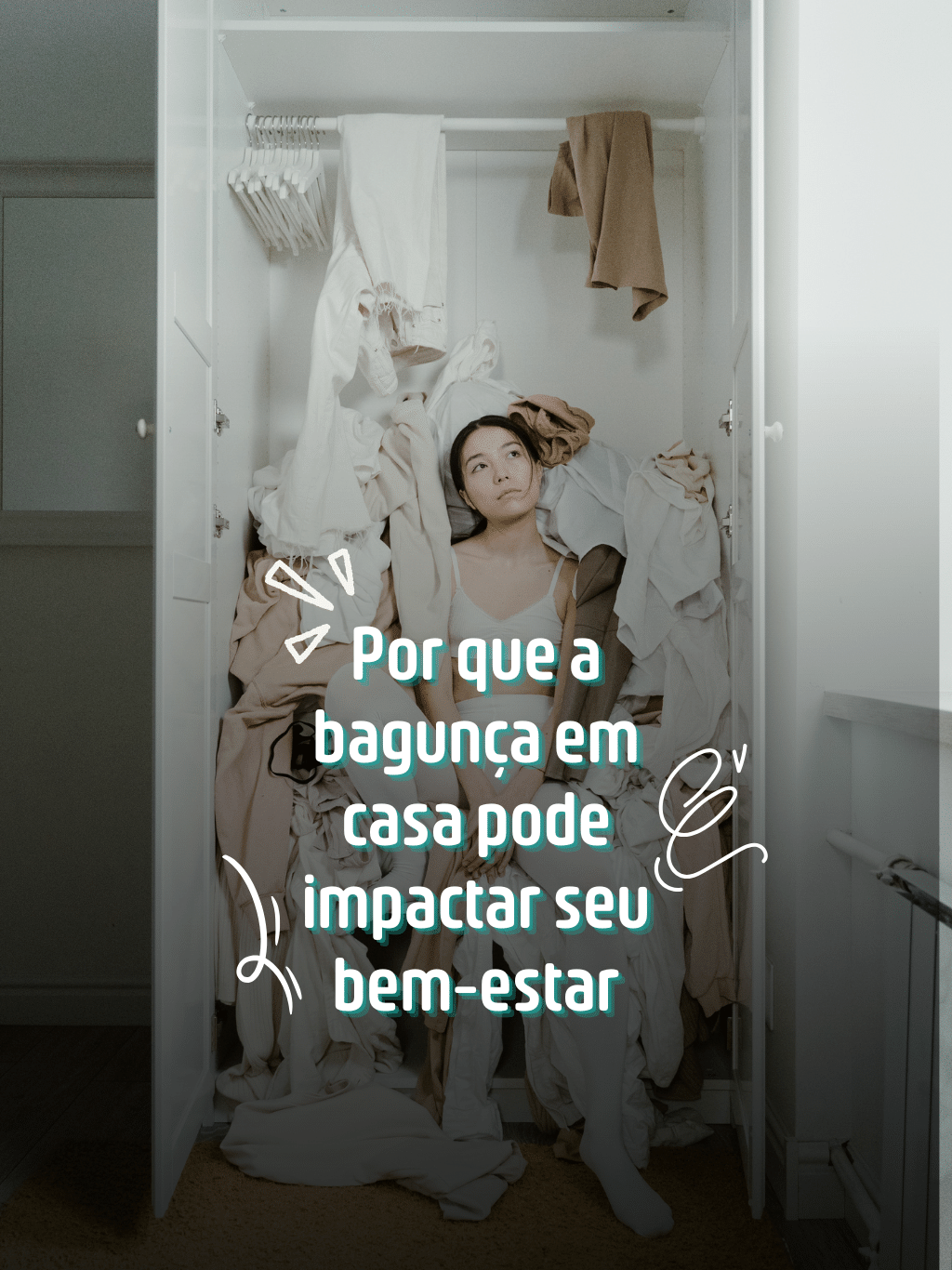 Por que a bagunça em casa pode impactar seu bem-estar mental