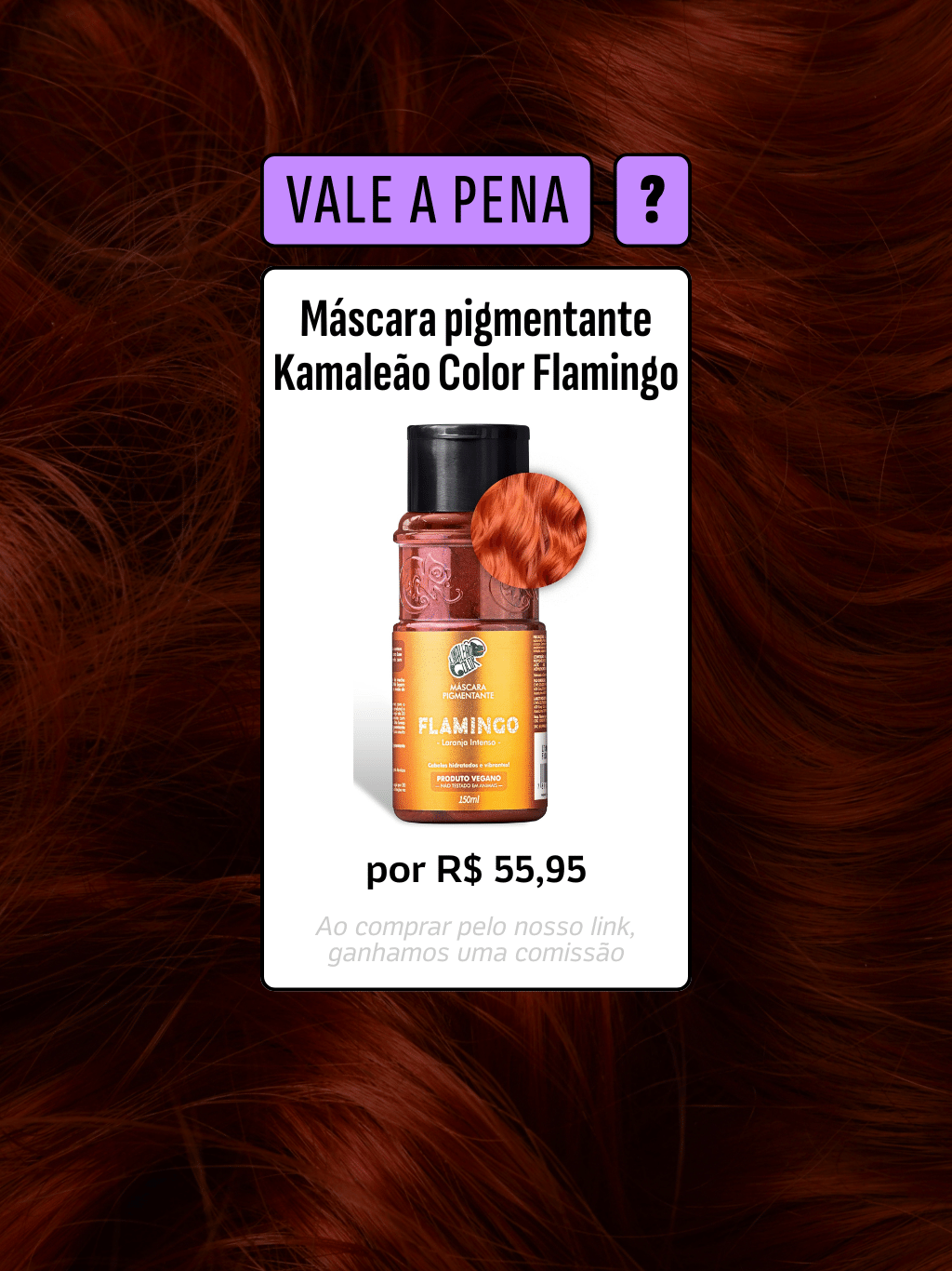 09.11.25 - Guia de Compras: Máscara pigmentante Kamaleão Color Flamingo