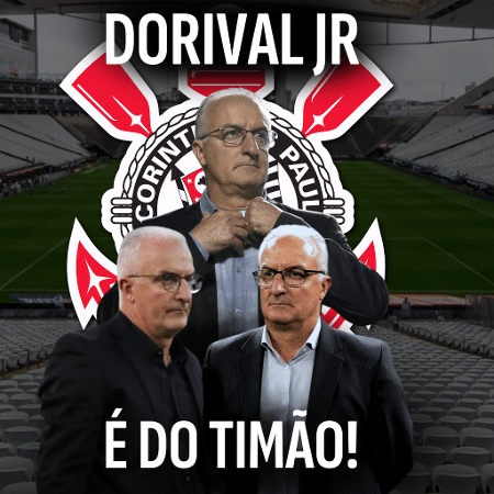 Corinthians acerta a contratação do técnico Dorival Júnior Corinthians acerta a contratação do técnico Dorival Júnior