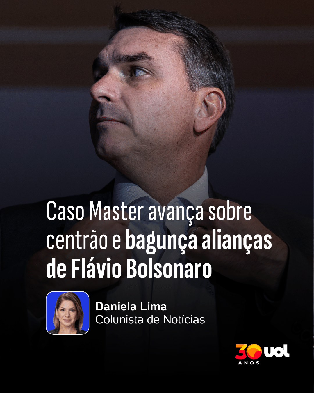 Caso Master avança sobre centrão e bagunça alianças de Flávio Bolsonaro