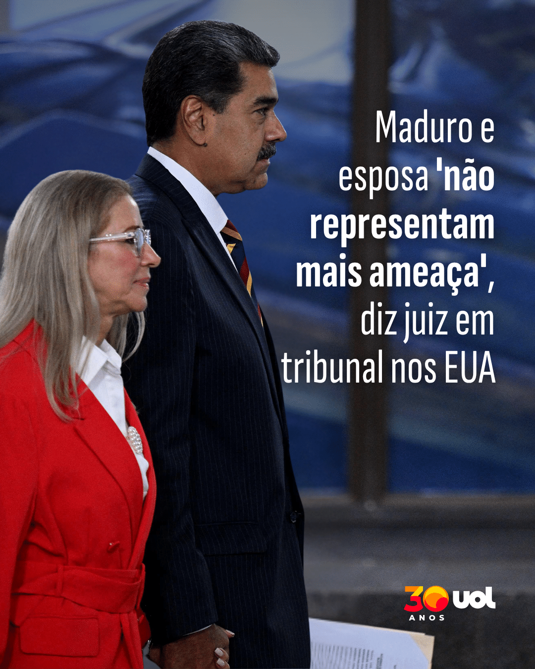 Maduro e esposa 'não representam mais ameaça', diz juiz em tribunal nos EUA