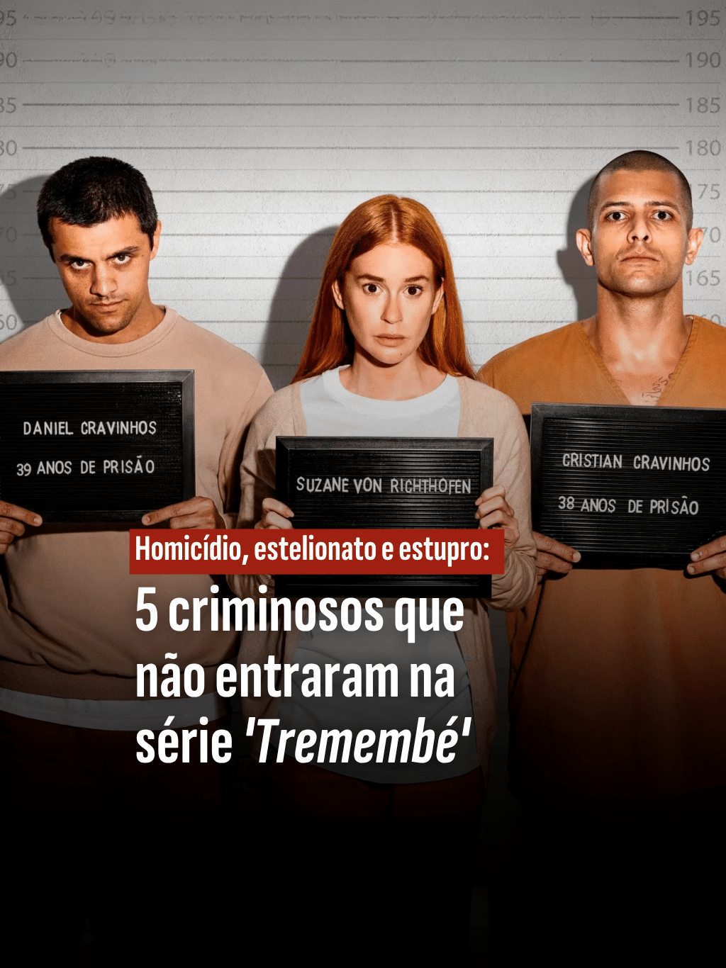 5 criminosos que não entraram na série 'Tremembé'