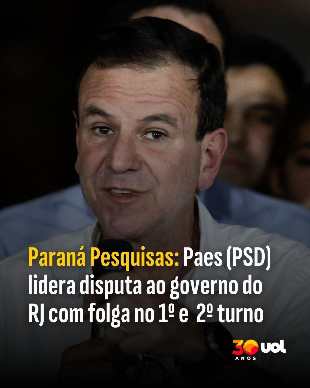 O que dizem as últimas pesquisas para governador do RJ nas Eleições 2026