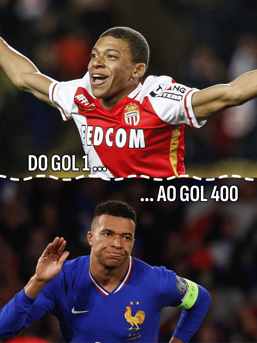 Mbappé chega ao gol 400 e supera índices de Messi, CR7 e Neymar