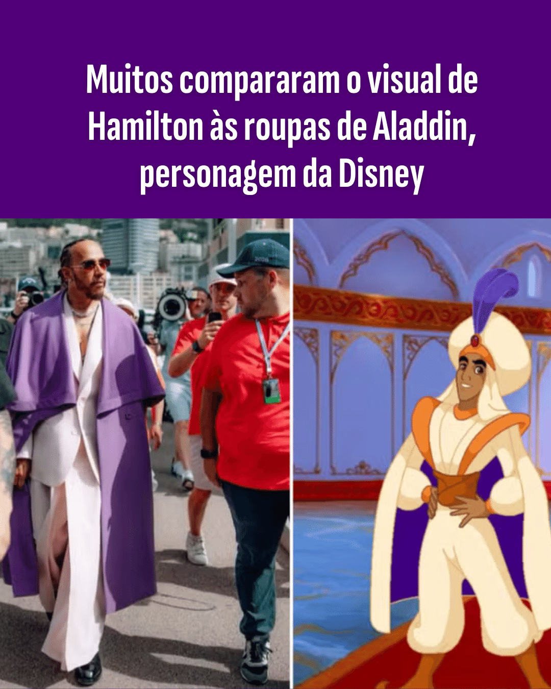 Look diferente de Hamilton no GP de Mônaco viraliza 4 - undefined