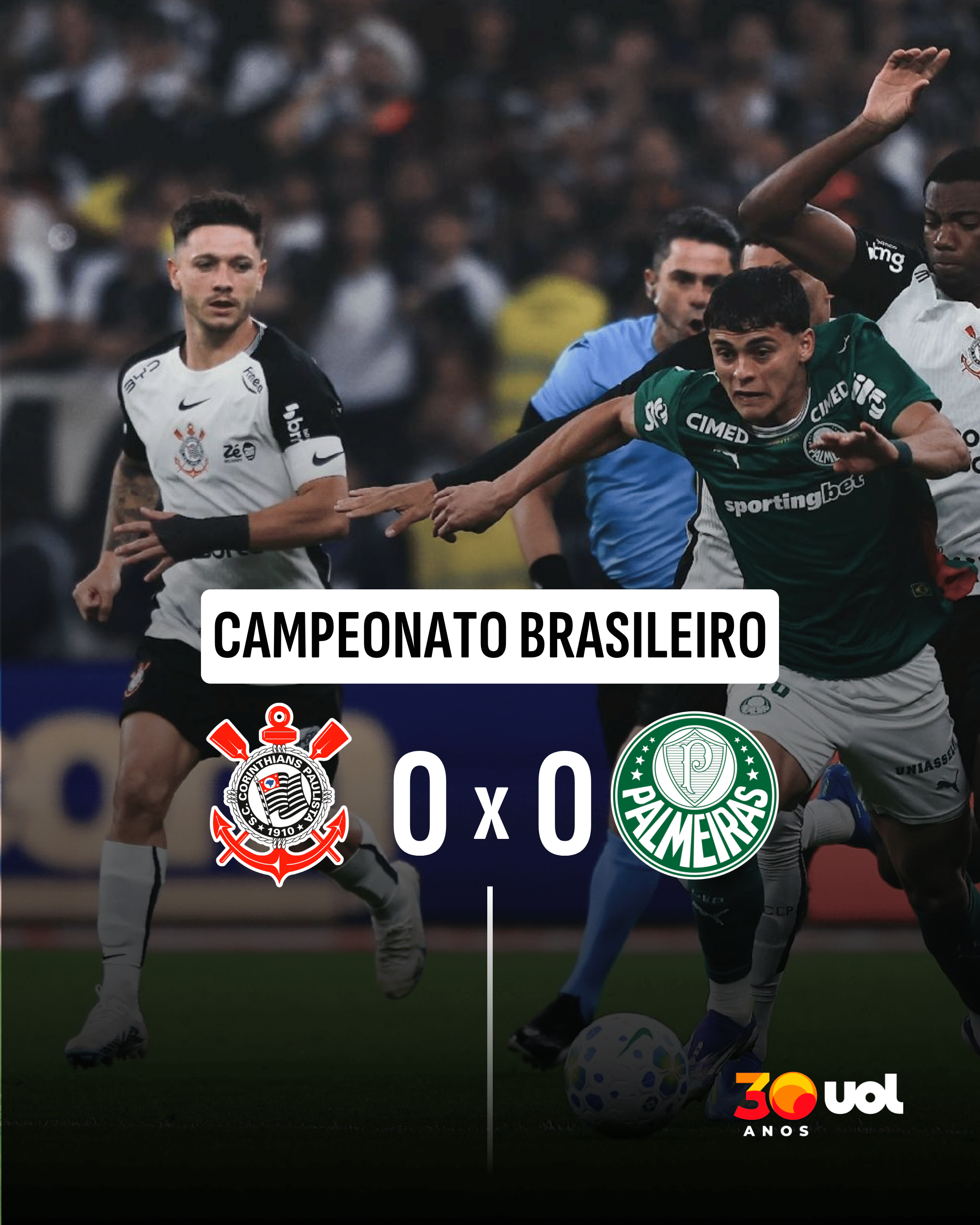 Placar Corinthians x Palmeiras - undefined