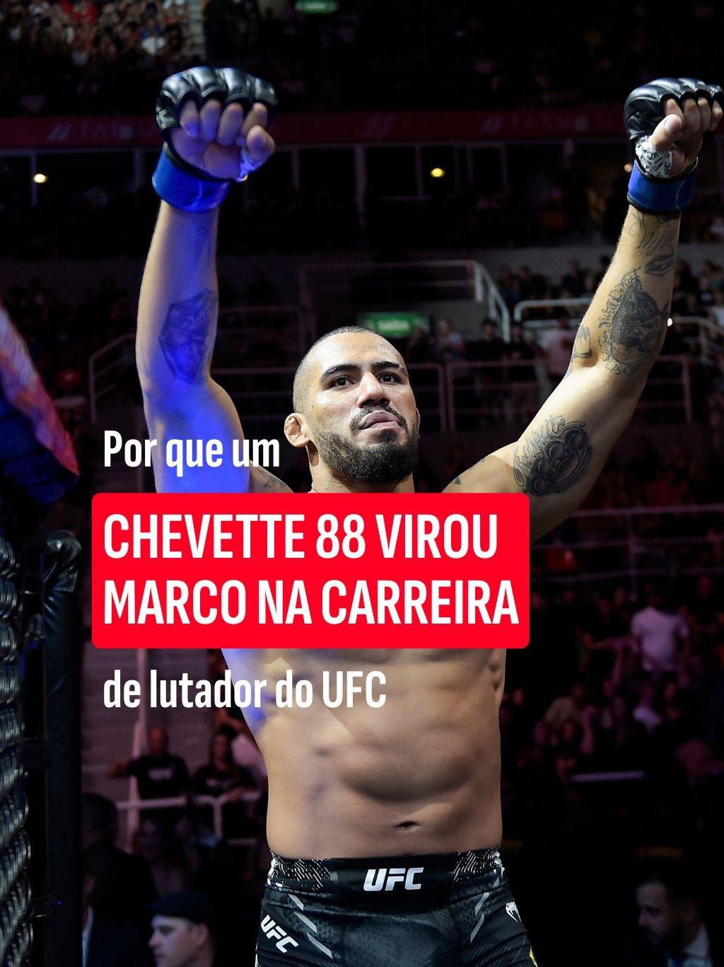 Por que um Chevette 88 virou marco na carreira de lutador do UFC Rio
