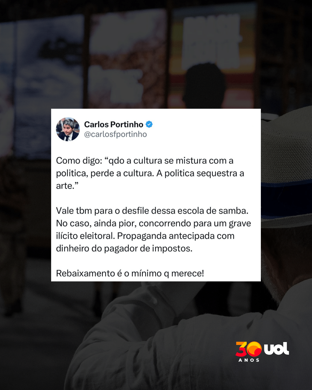 Senador do Rio também criticou - undefined