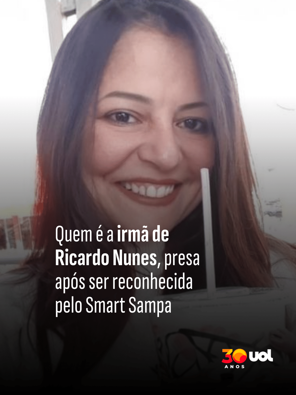FLASH - Quem é a irmã de Ricardo Nunes, presa após ser reconhecida pelo Smart Sampa - undefined