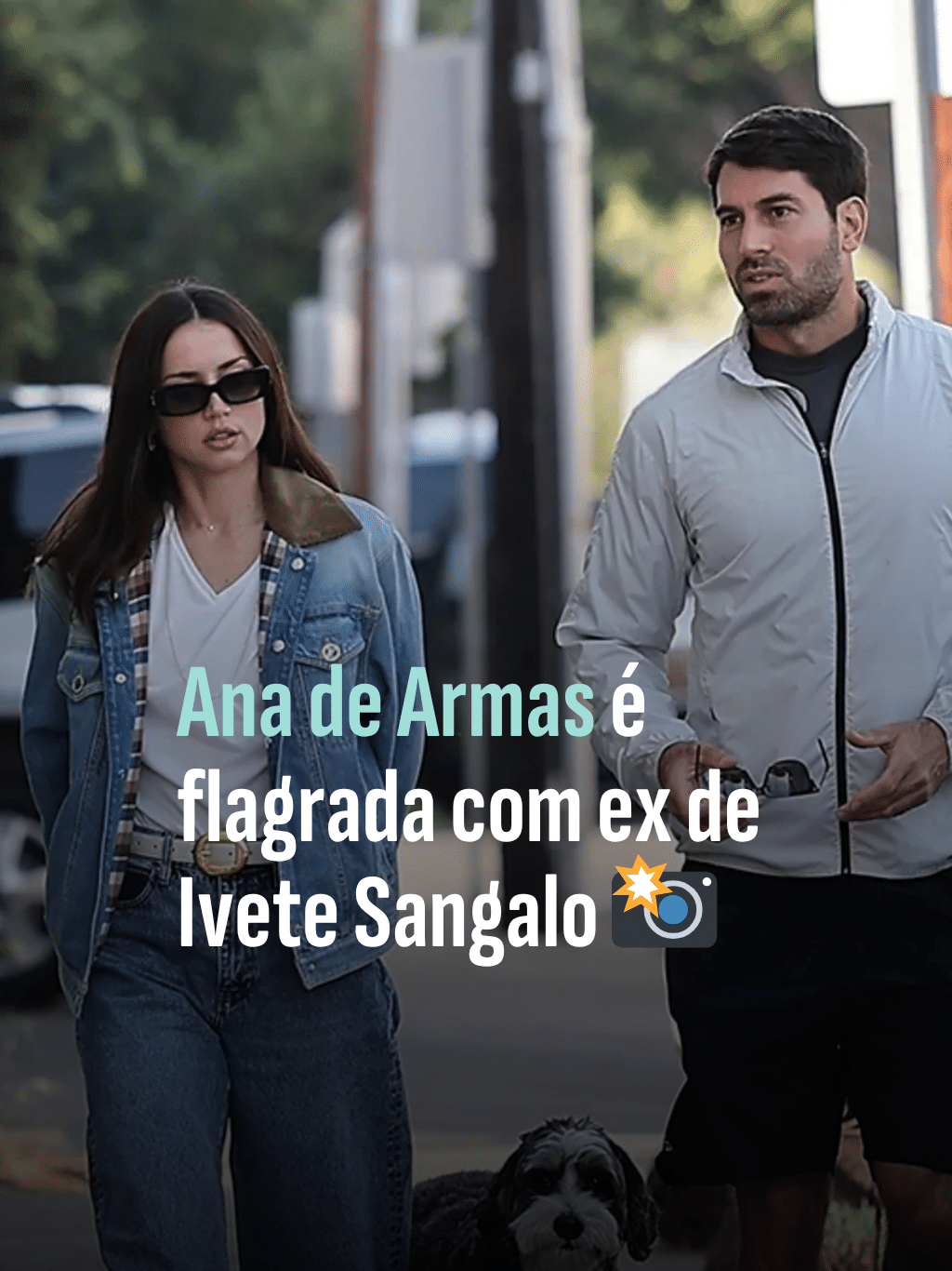 Ana de Armas é flagrada com ex de Ivete Sangalo