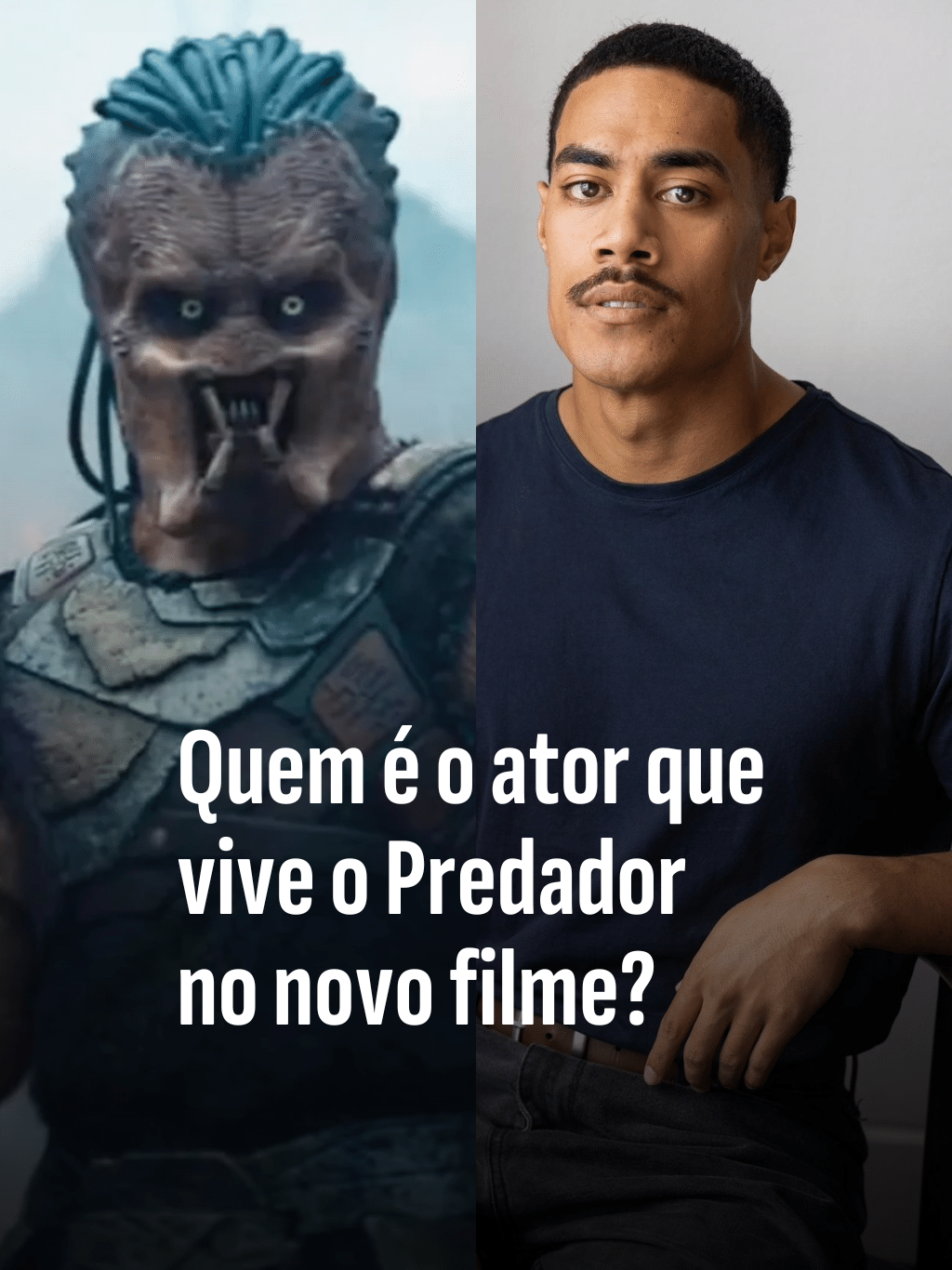 Quem é o ator que vive o Predador no novo filme?