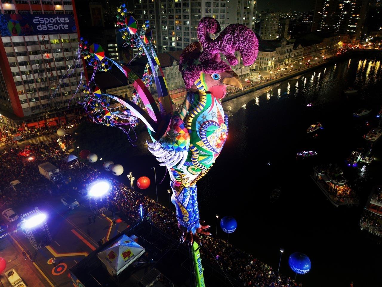 Galo da Madrugada sobe aos céus do Recife 2026 - undefined