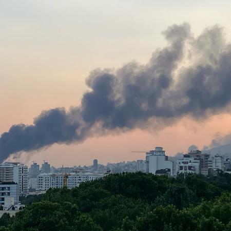 Israel bombardeia TV estatal do Irã Israel bombardeia TV estatal do Irã