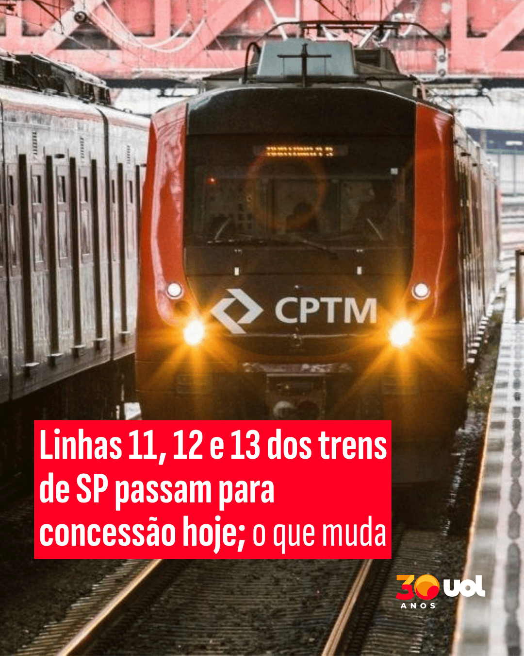 Veja o que muda com a concessão das linhas 11, 12 e 13 dos trens em SP