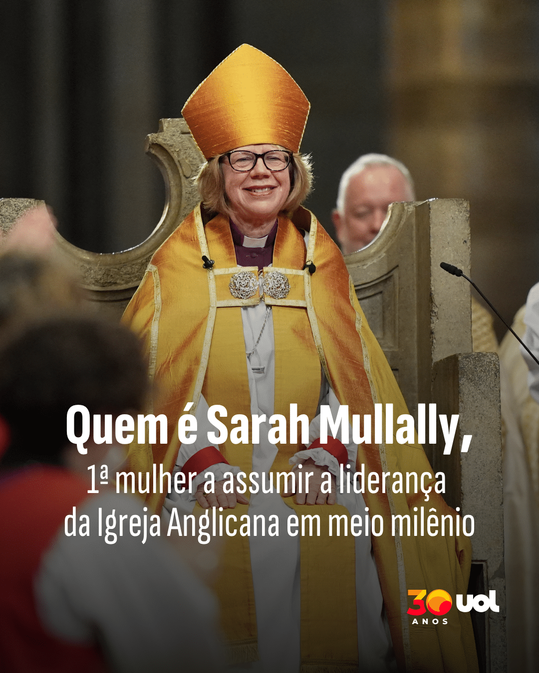 Quem é Sarah Mullally, 1ª mulher a assumir a Igreja Anglicana em meio milênio