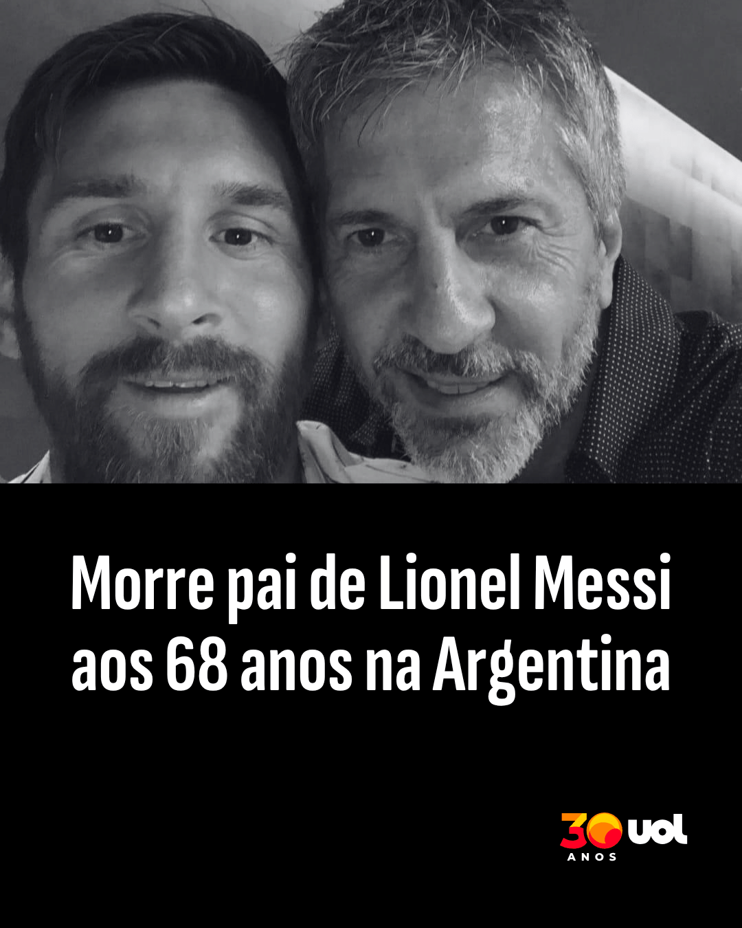 Morre pai de Messi na Argentina - undefined