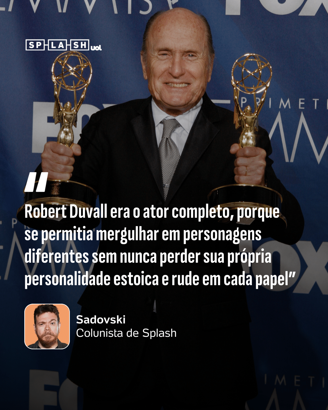 Morre Robert Duvall, ator de 'o Poderoso Chefão' e 'Apocalypse Now ...