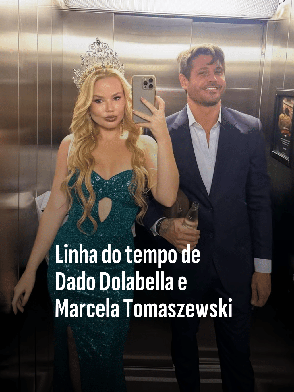 Linha do tempo de Dado Dolabella e Marcela Tomaszewski