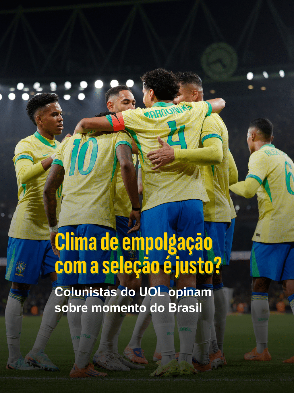 Clima de empolgação com a seleção é justo? Veja opinião dos colunistas