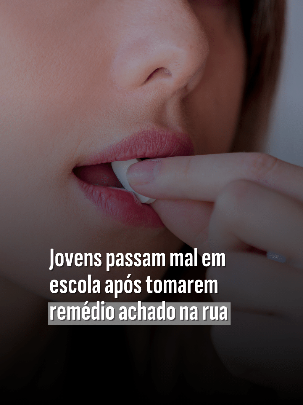 Adolescentes são intoxicados em escola de SP ao tomarem remédio controlado