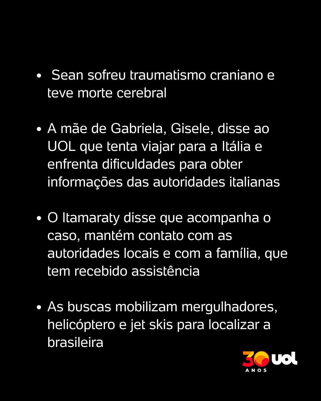 Brasileira desaparece  após acidente entre embarcações em Veneza - undefined
