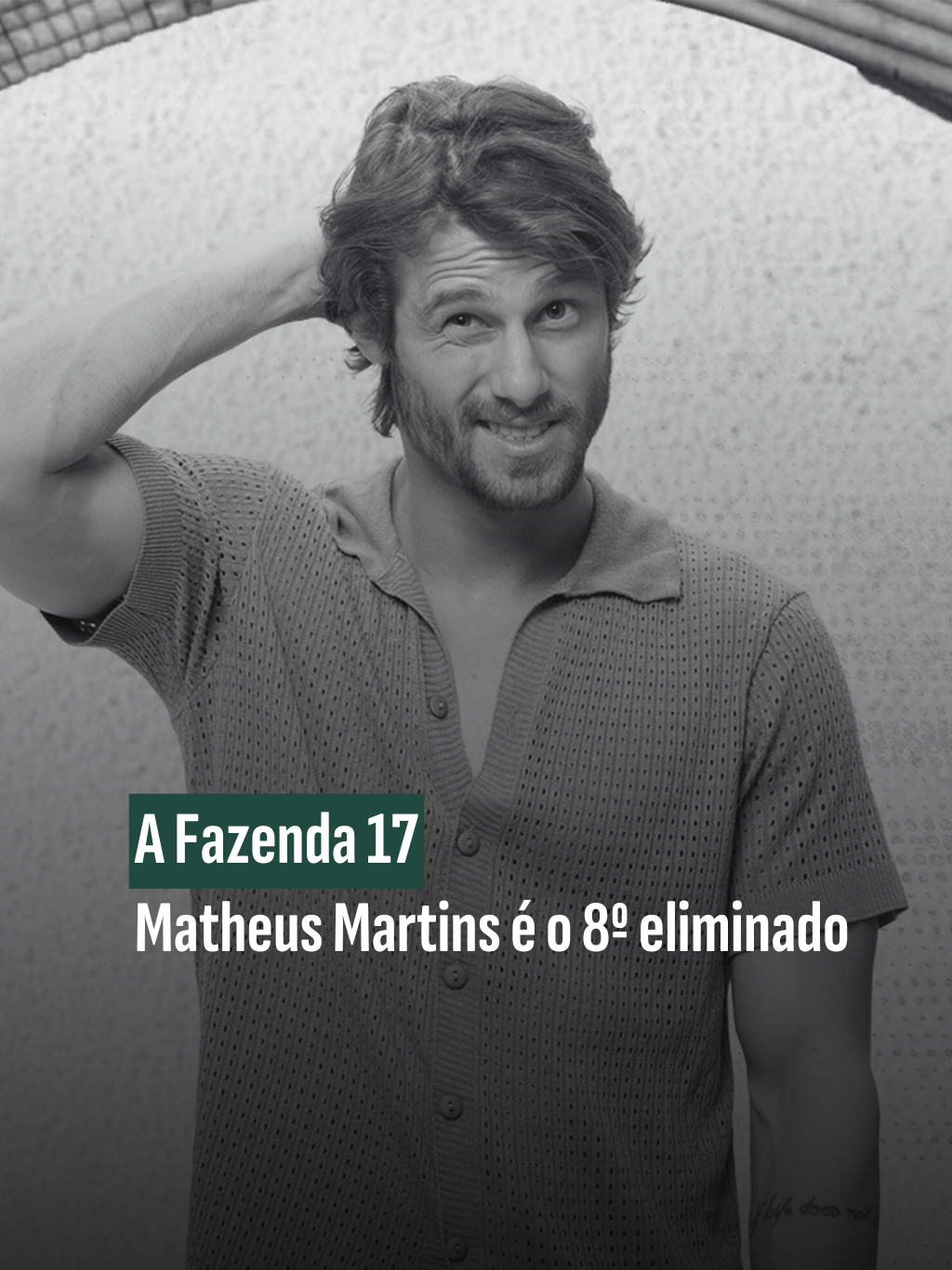 A Fazenda 17: Matheus Martins é o 8º eliminado