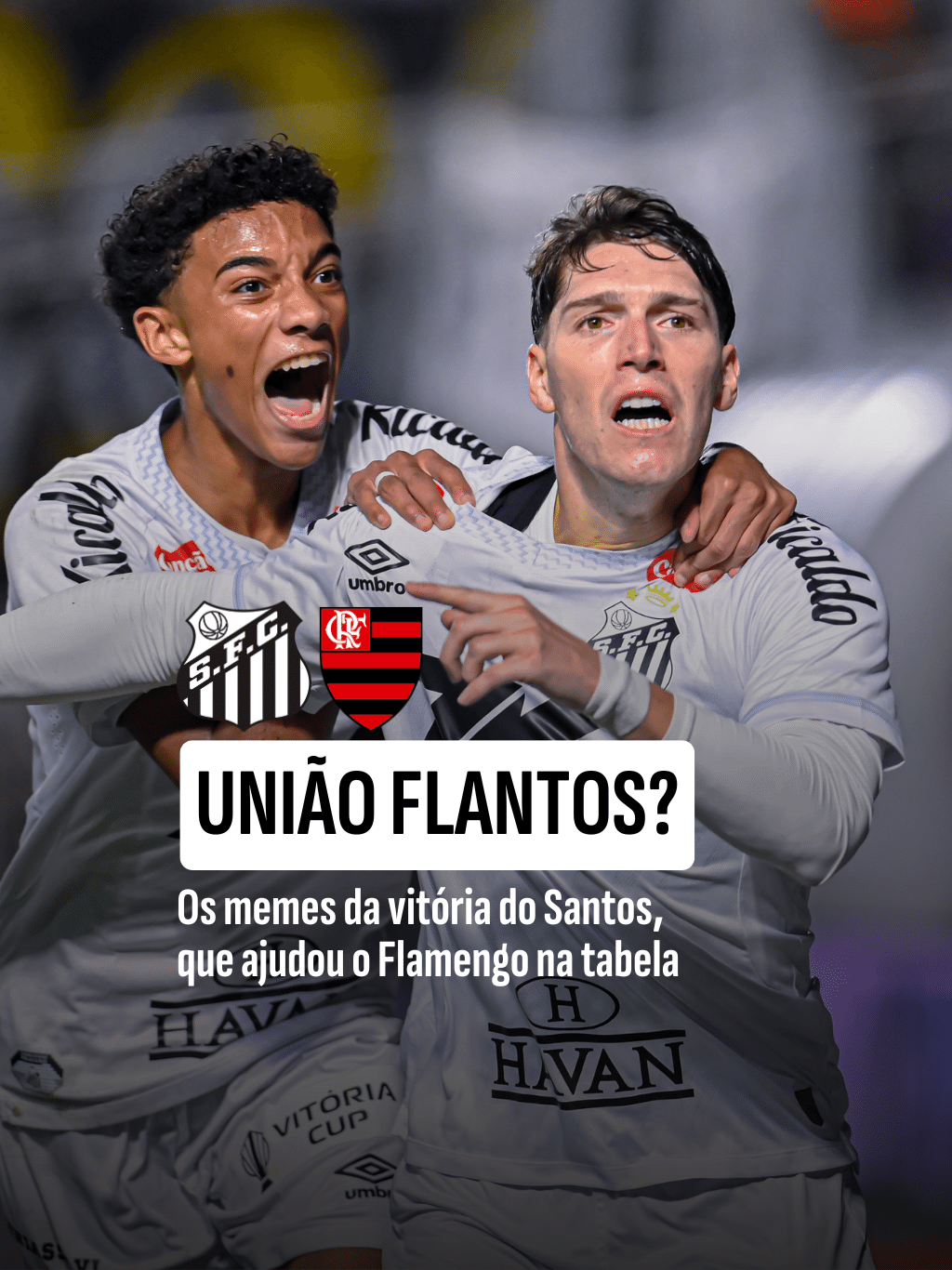 'União FlaSantos'? Os memes da vitória do Santos, que ajudou o Flamengo na tabela