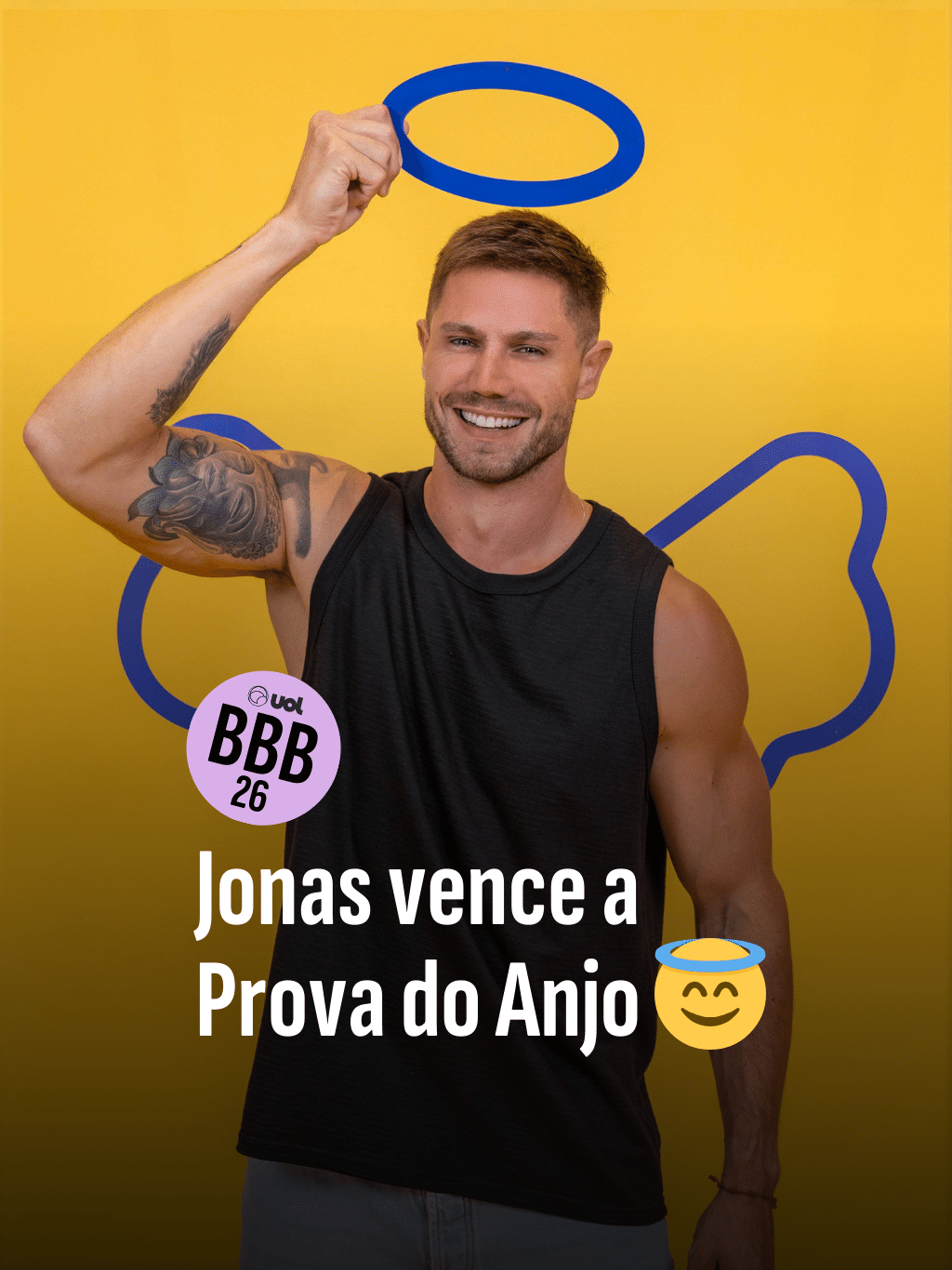 Jonas vence a prova do anjo - undefined
