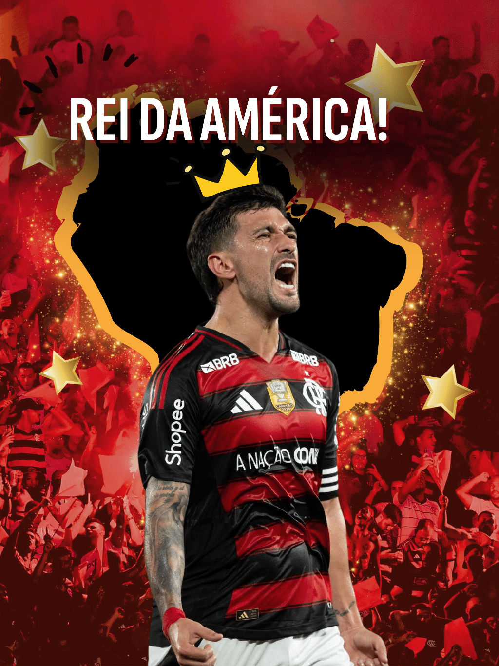 Arrascaeta é eleito o Rei da América 2025