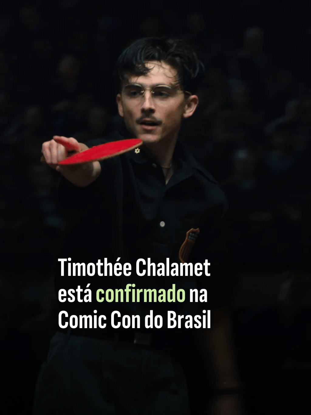 Timothée Chalamet está confirmado na Comic Con do Brasil