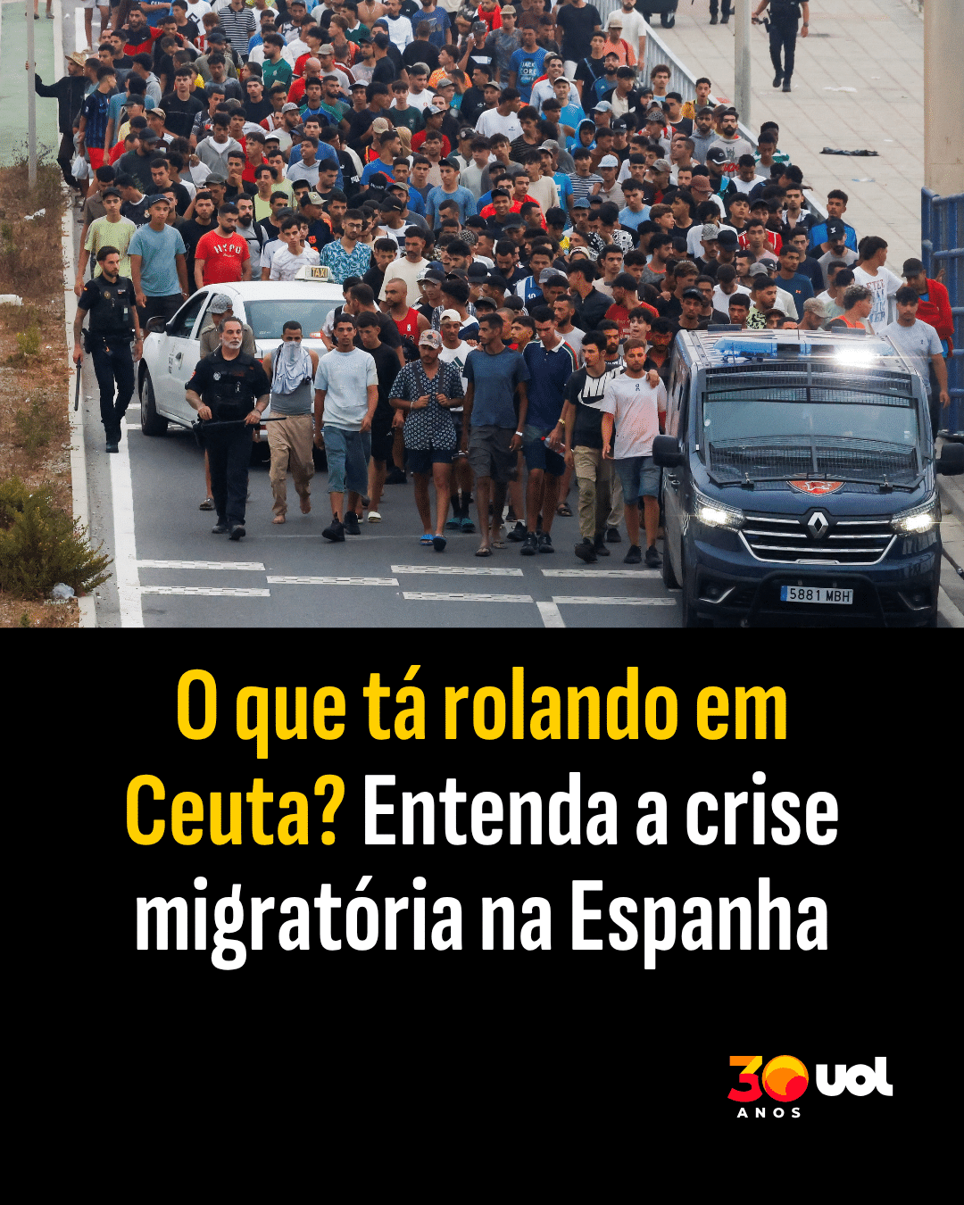 O que tá rolando em Ceuta? Entenda a crise migratória na Espanha