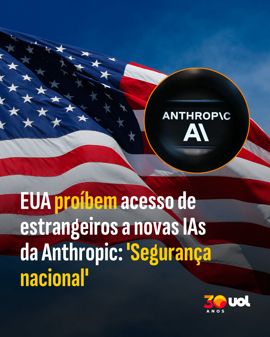 EUA proíbem acesso de estrangeiros a novas IAs da Anthropic: 'Segurança nacional' - undefined