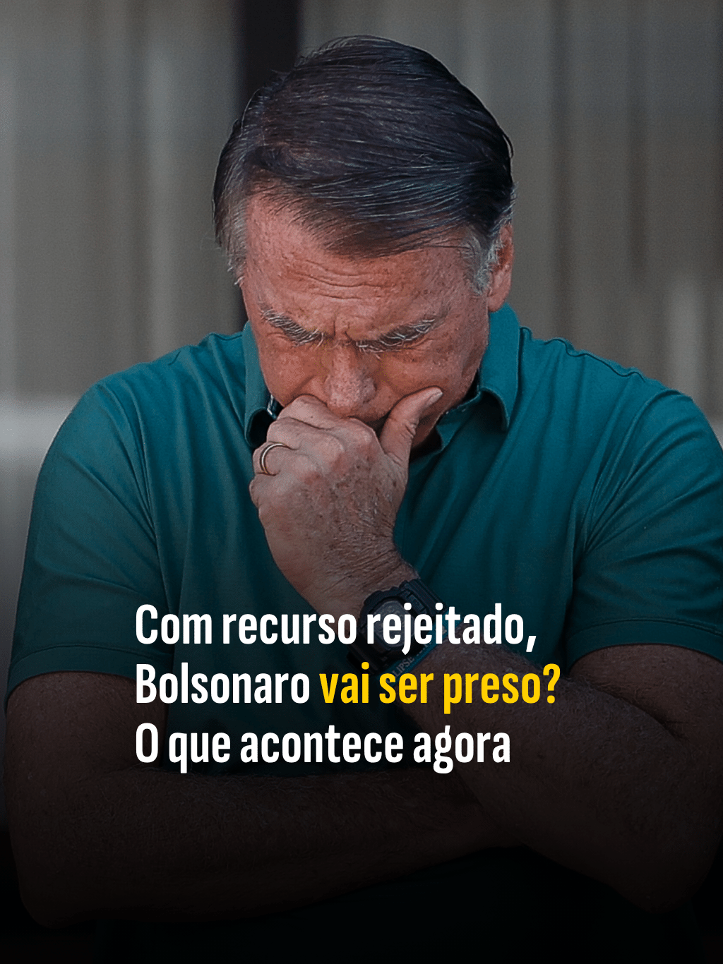 Com recurso rejeitado, Bolsonaro vai ser preso? O que acontece agora