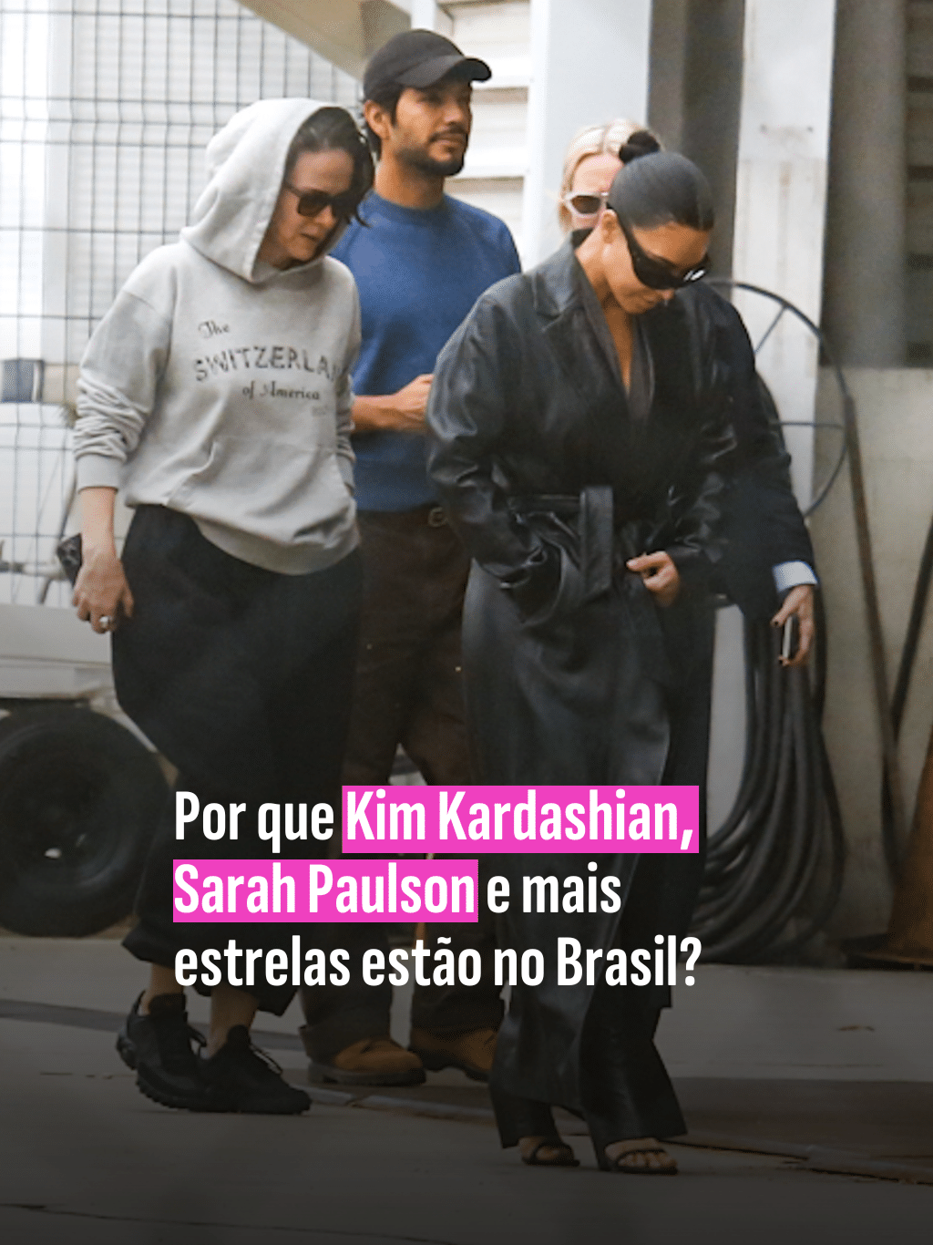 Por que Kim Kardashian, Sarah Paulson e mais estrelas estão no Brasil?