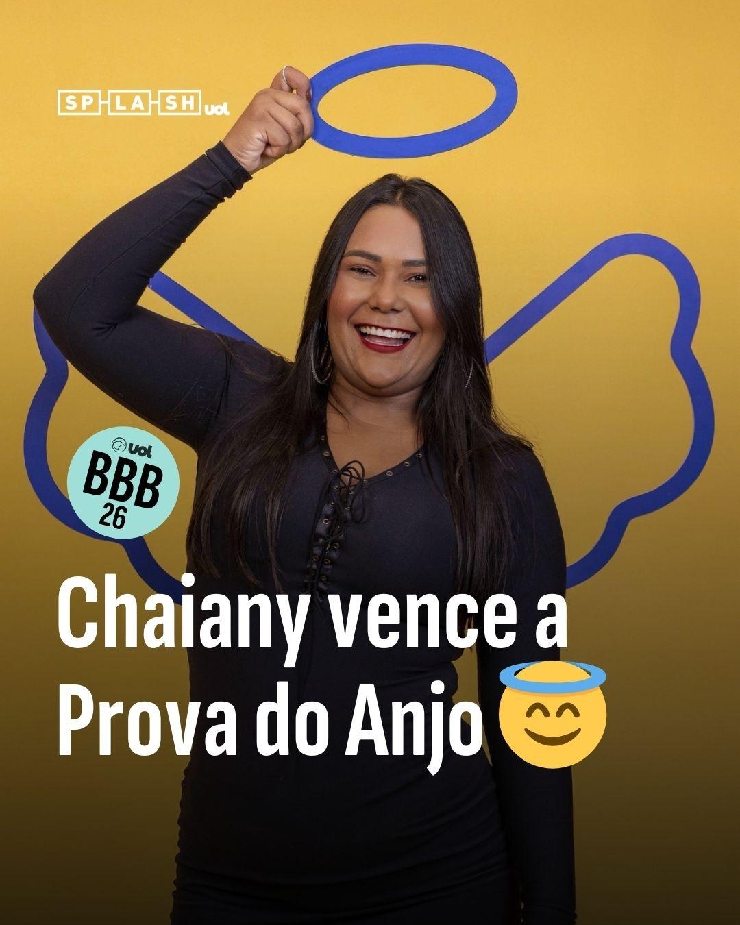 Chaiany vence Prova do Anjo da semana