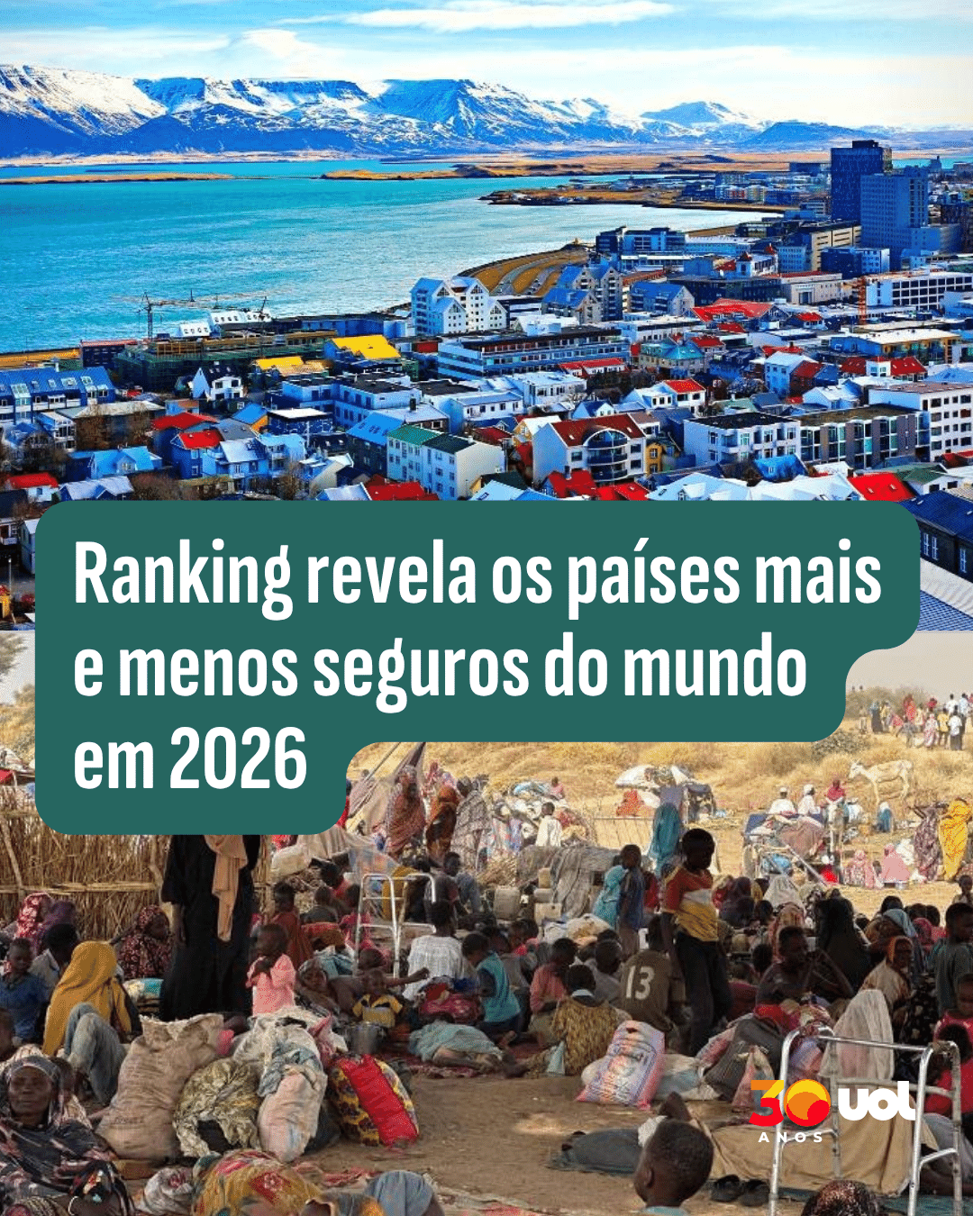 Ranking revela os países mais e menos seguros do mundo em 2026 - undefined