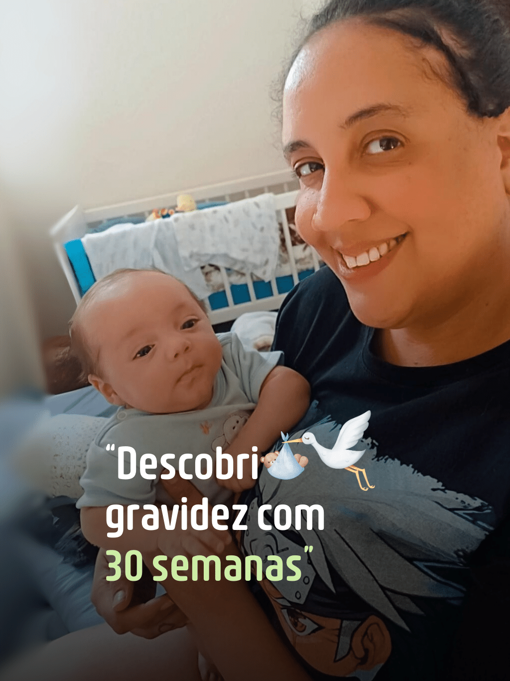 'Barriga mexia, achei que eram gases, mas descobri gravidez com 30 semanas'