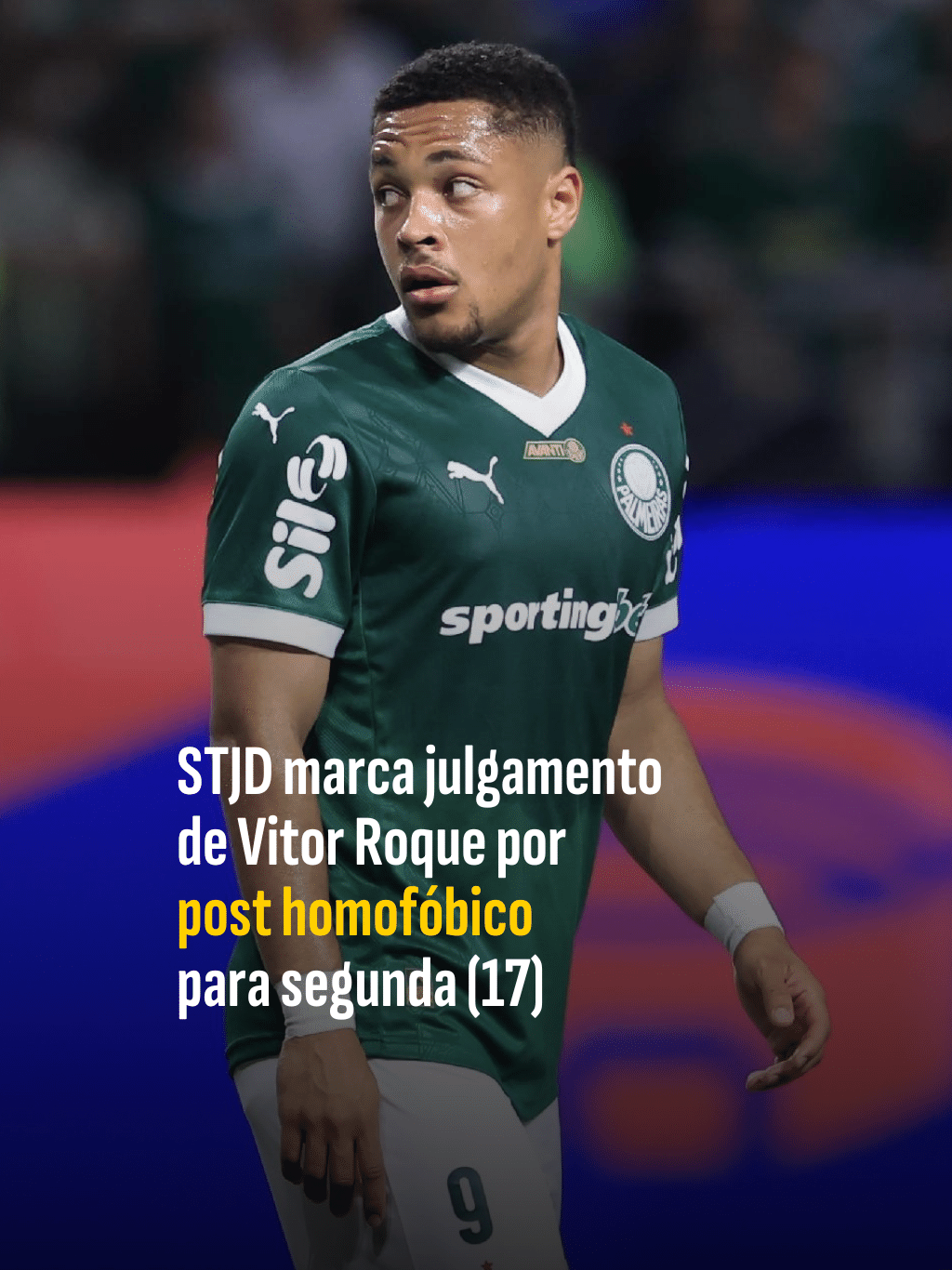 STJD marca julgamento de Vitor Roque por post homofóbico para segunda (17)