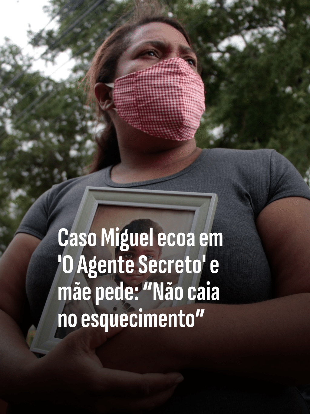 Caso Miguel ecoa em 'O Agente Secreto' e mãe pede: "Não caia no esquecimento"