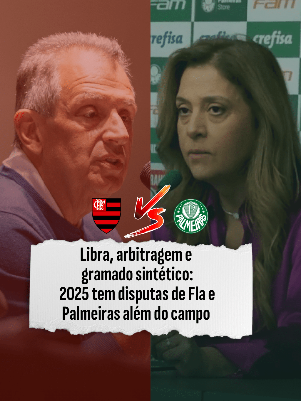 Libra, arbitragem e gramado sintético: 2025 tem disputas de Fla e Palmeiras além do campo