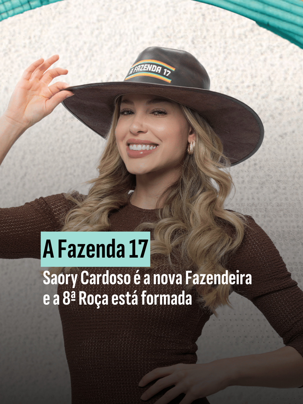 A Fazenda 17: Saory Cardoso é a nova Fazendeira e a 8ª Roça está formada