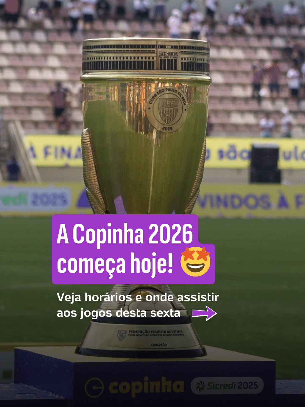 A Copinha 2026 começa hoje! Veja horários e onde assistir aos jogos ...