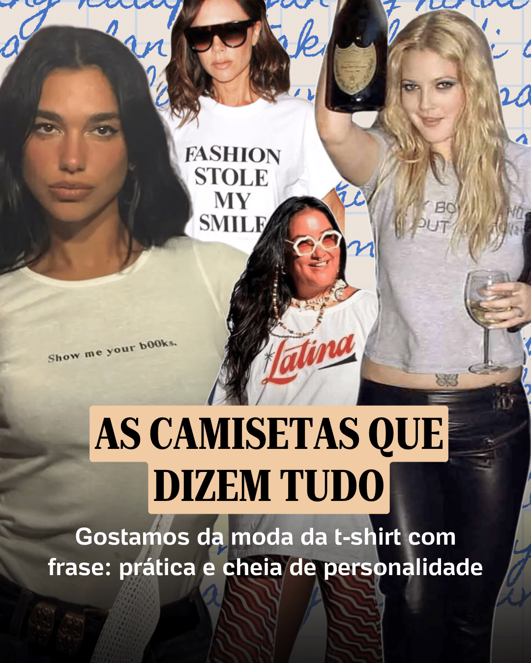Moda que exaltamos: camisetas que traduzem nosso espírito viram peça-chave