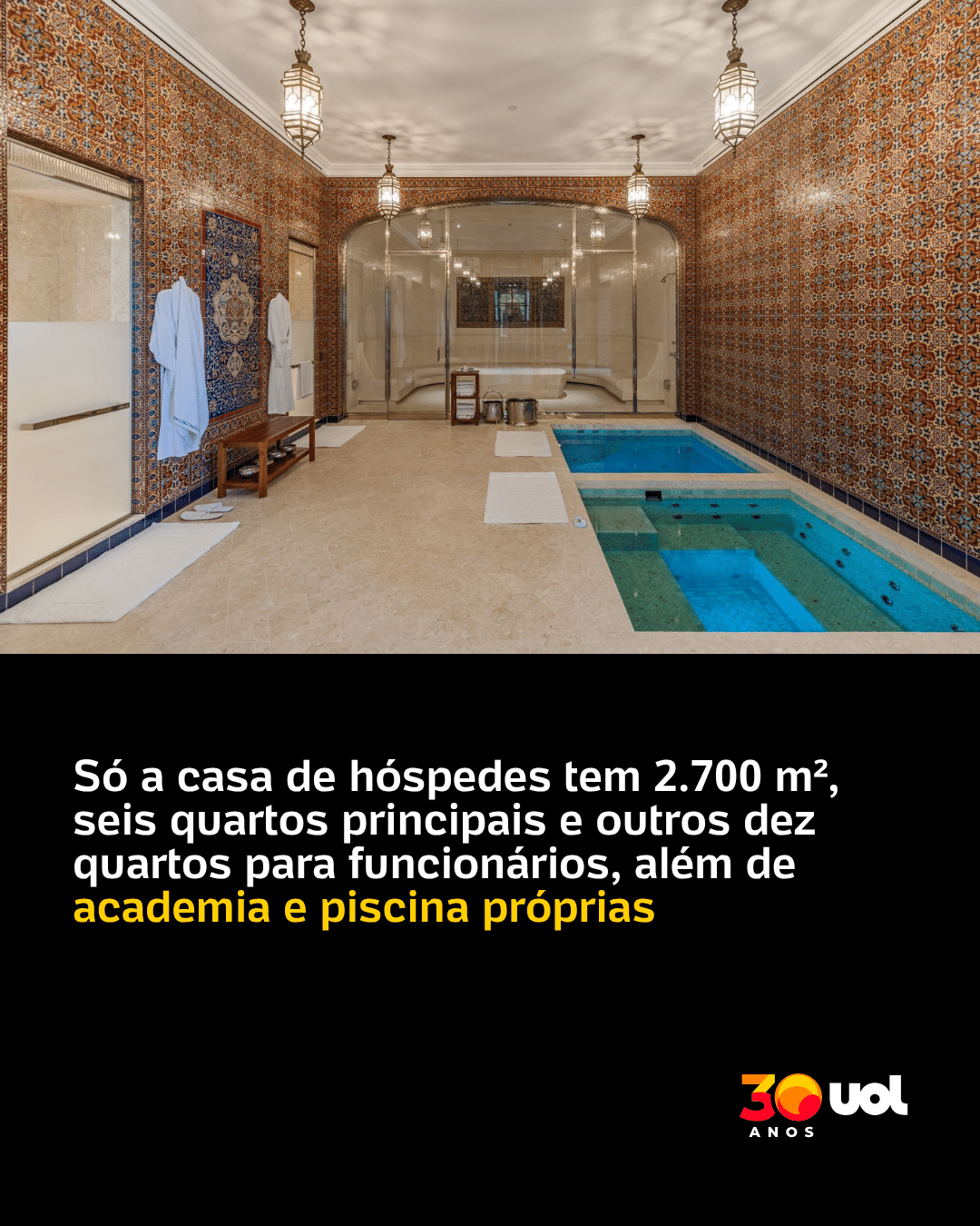 Mansão mais cara dos EUA vai à venda por R$ 2 bi - undefined