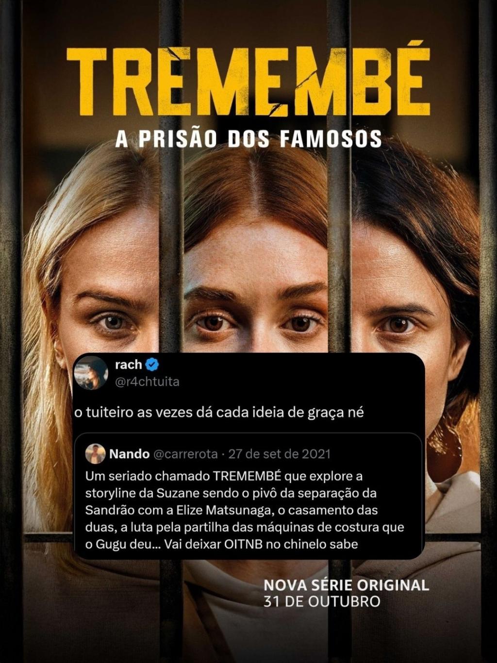 Suzane e Sandrão, e ala masculina: veja os memes da série 'Tremembé'