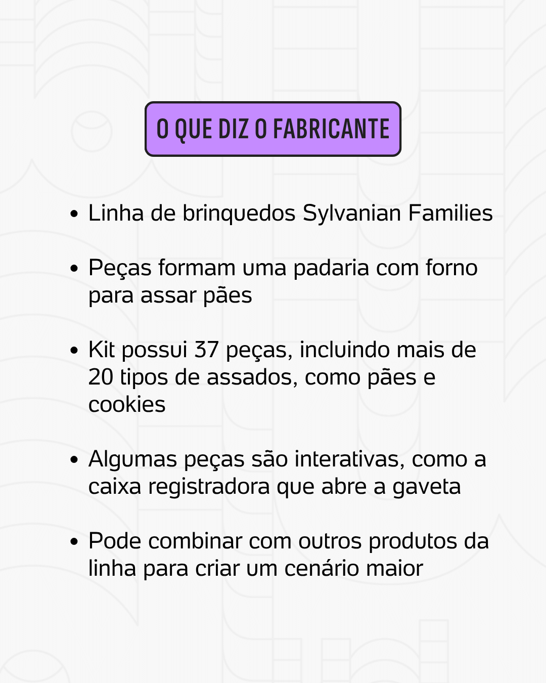 O que diz o fabricante  - undefined