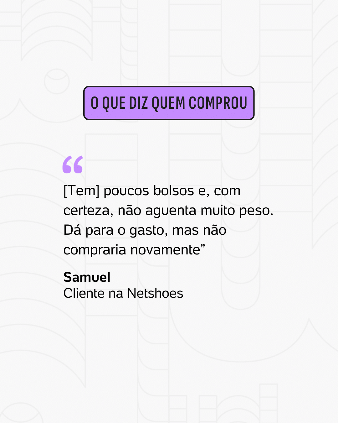 O que diz quem comprou 2 - undefined